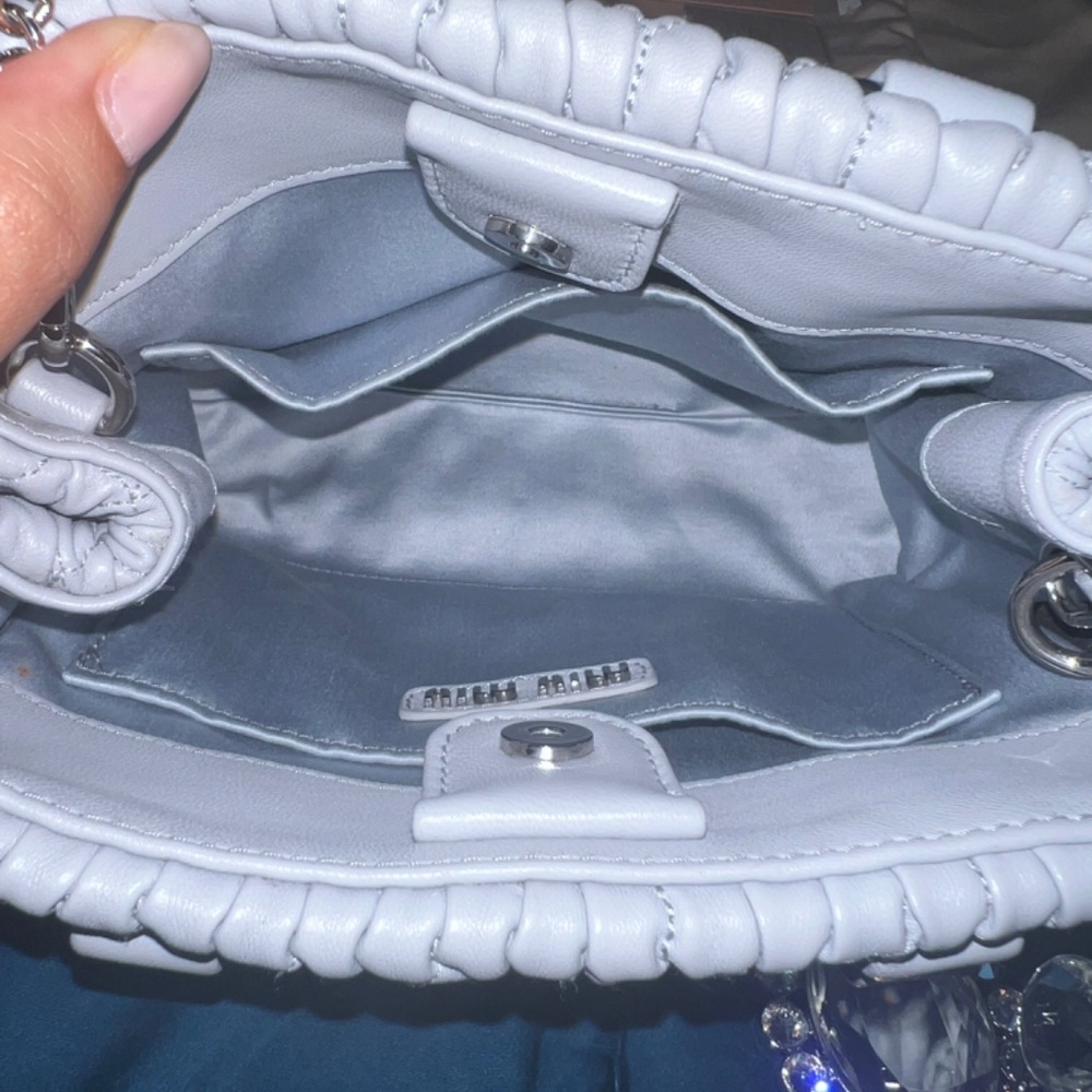 Miu Miu Crystal nappa leather handbag - Picture 3 of 10